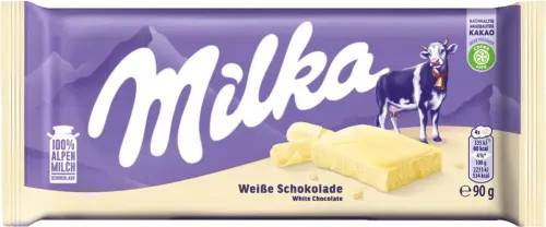 Milka Vit Chokladkaka 90g