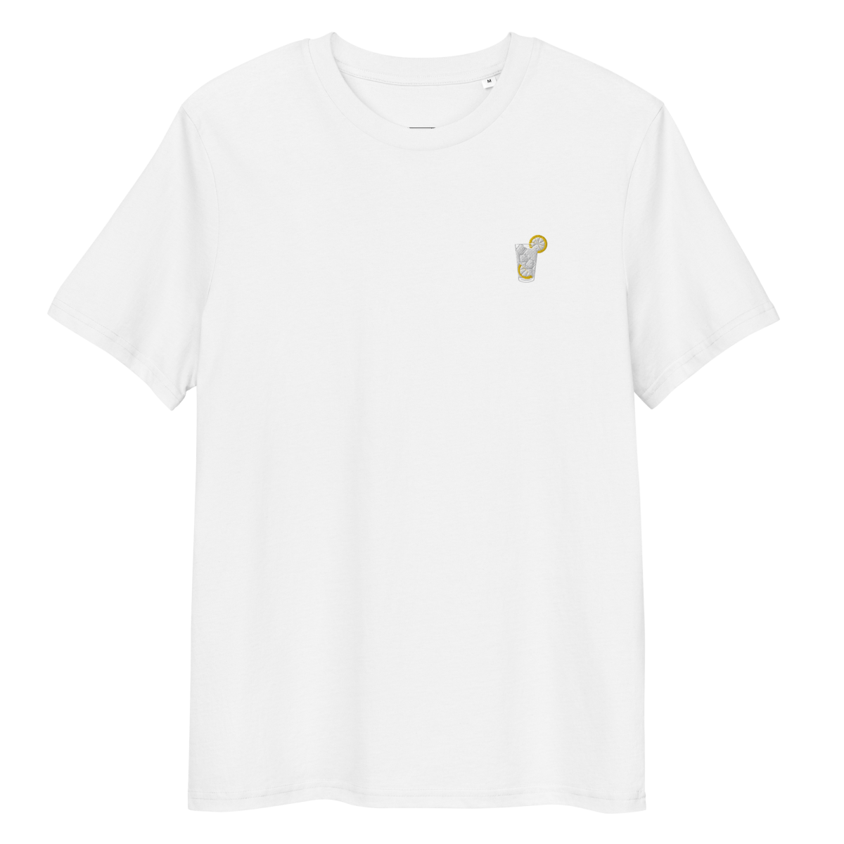 The Gin & Tonic Glass organic t-shirt - White (4XL)