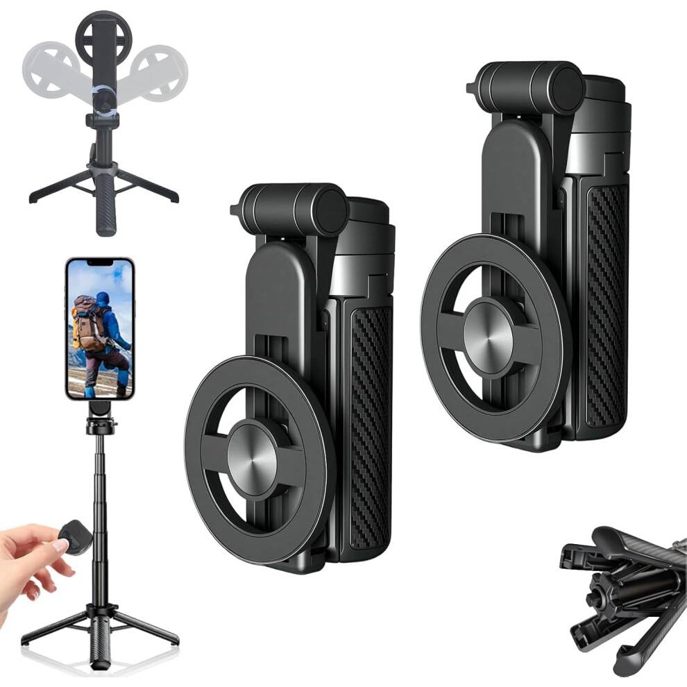 Magnetisk selfiestang med N52-magnet, 11 cm foldbar