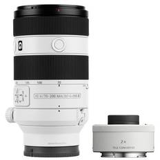 Sony SEL 70-200mm f/4.0 OSS G II + teleconverter 2.0x