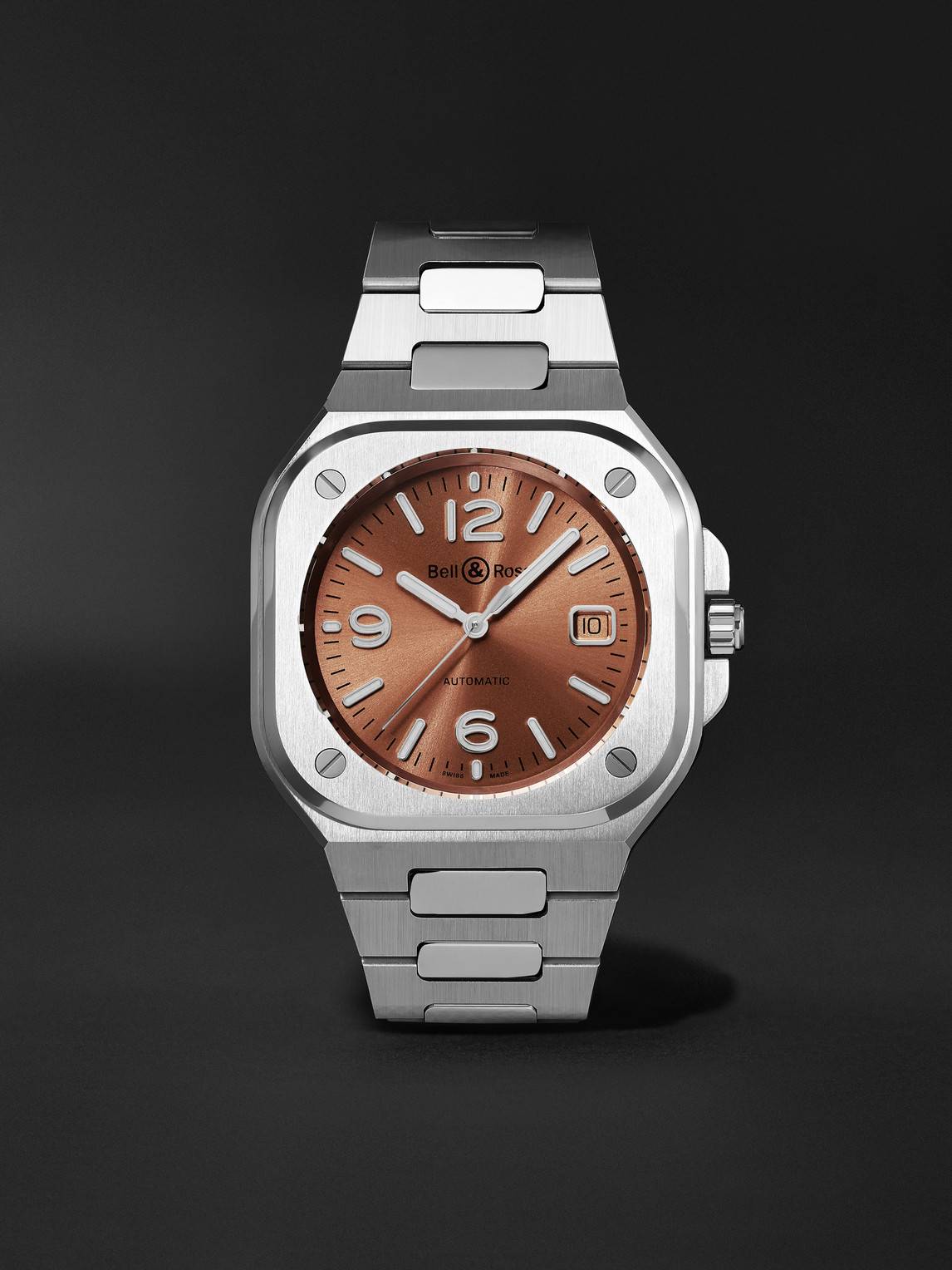 Bell & Ross - BR 05 Automatic 40mm Stainless Steel Watch, Ref. No. BR05A-BR-ST/SST - Men - Metallic