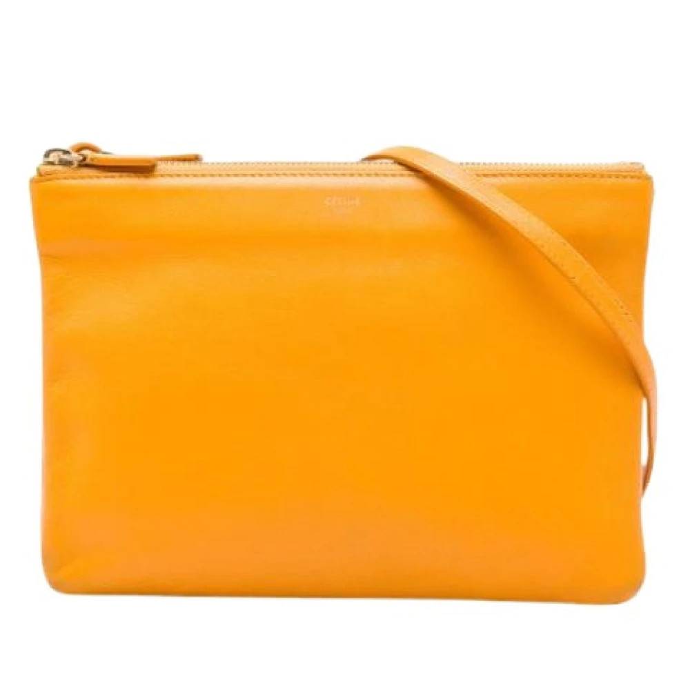 Celine Vintage - Pre-owned Trio Crossbody Bag Vintage - Dam - ONE Size - Läder