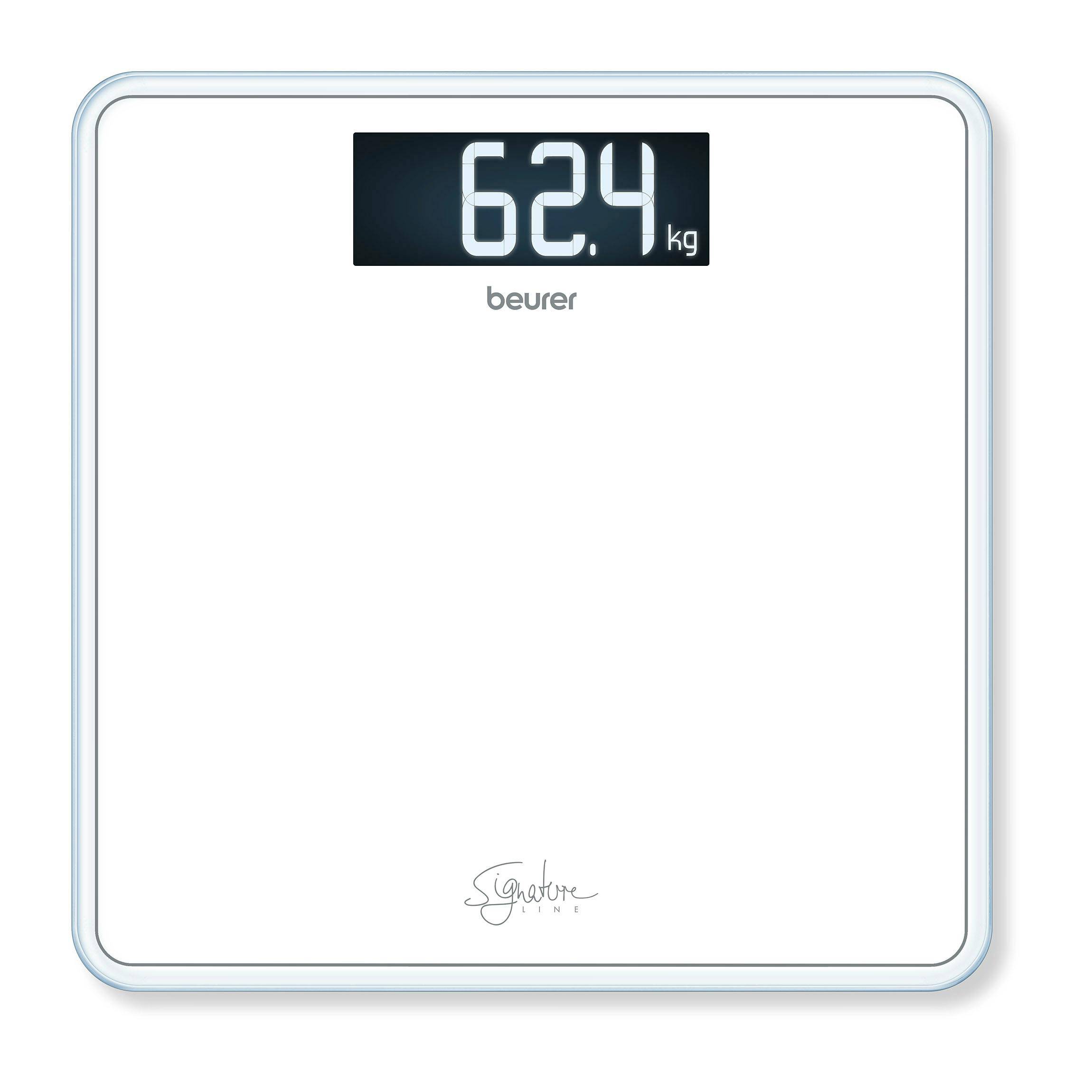 Beurer GS 400 White Glass Bathroom Scale 1 st