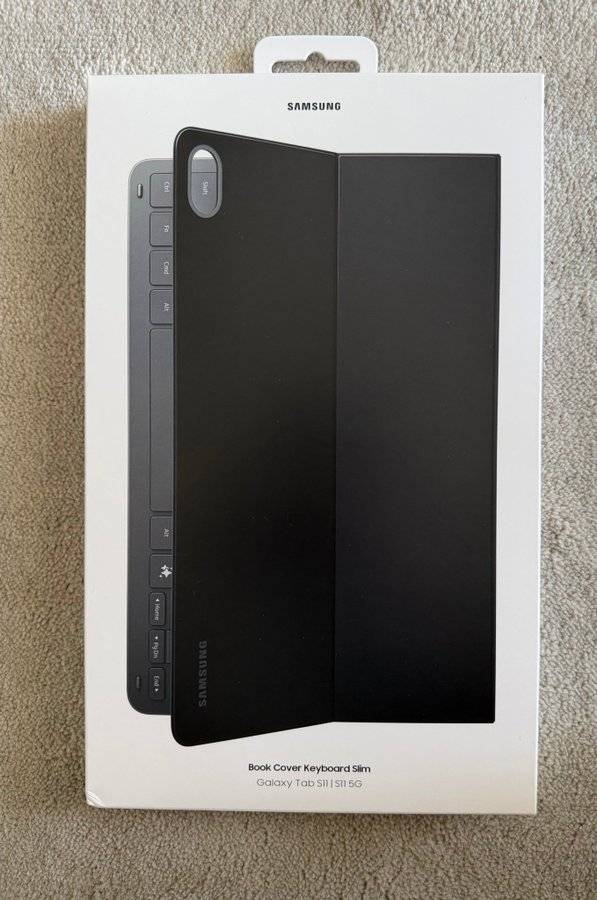 Samsung Book Cover Keyboard Slim till Galaxy Tab S11 och S11 5G