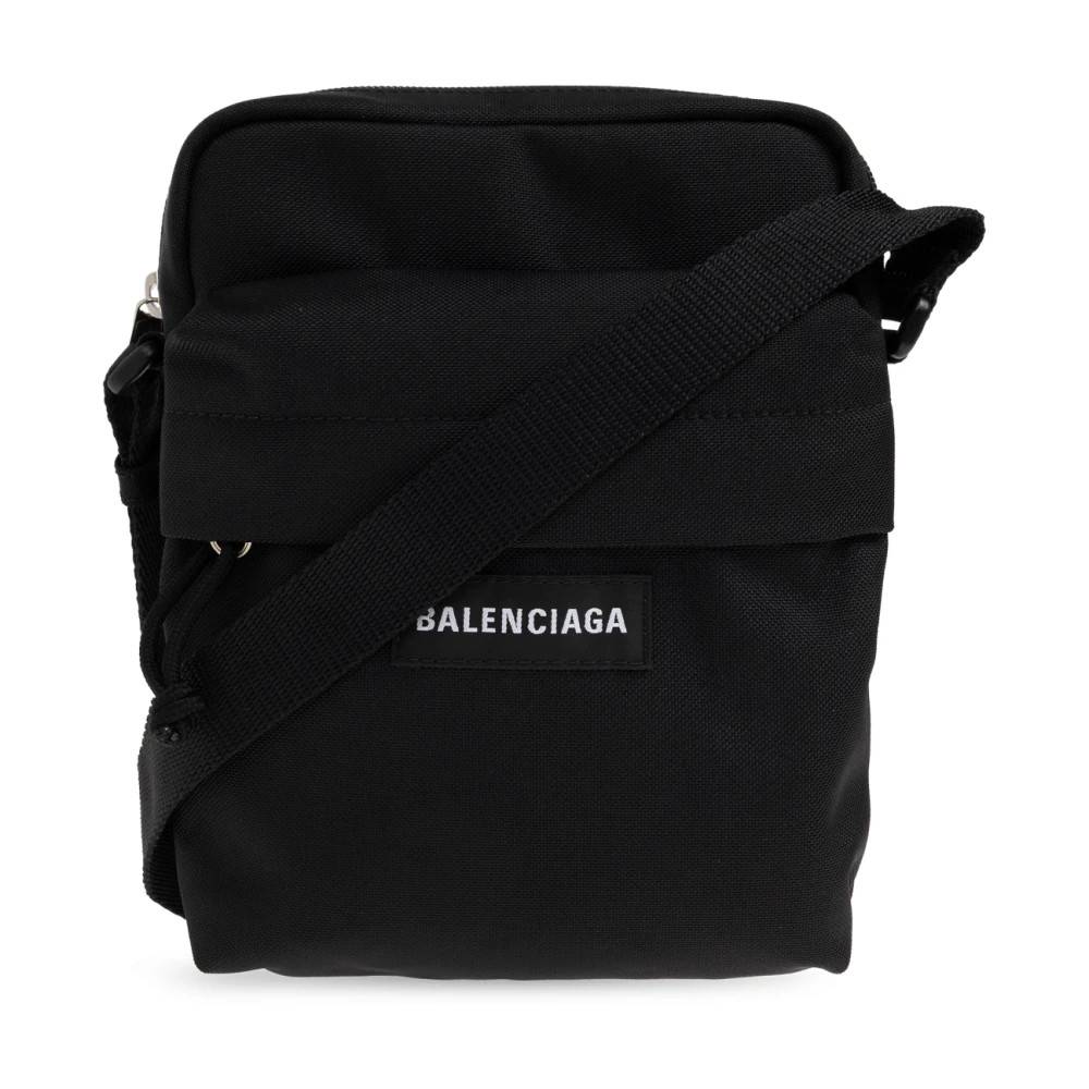 Balenciaga Explorer Shoulder Bag - Tasker - Herre - Sort - ONE SIZE - Uld