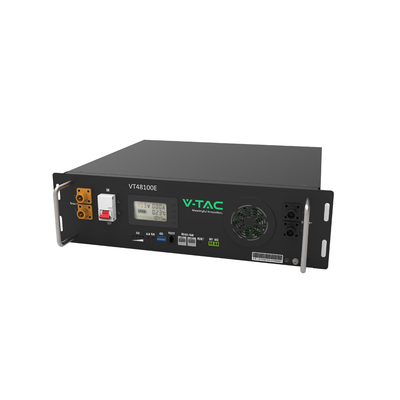 V-Tac 5,12kWh Solcells rackbatteri - passar till DEYE