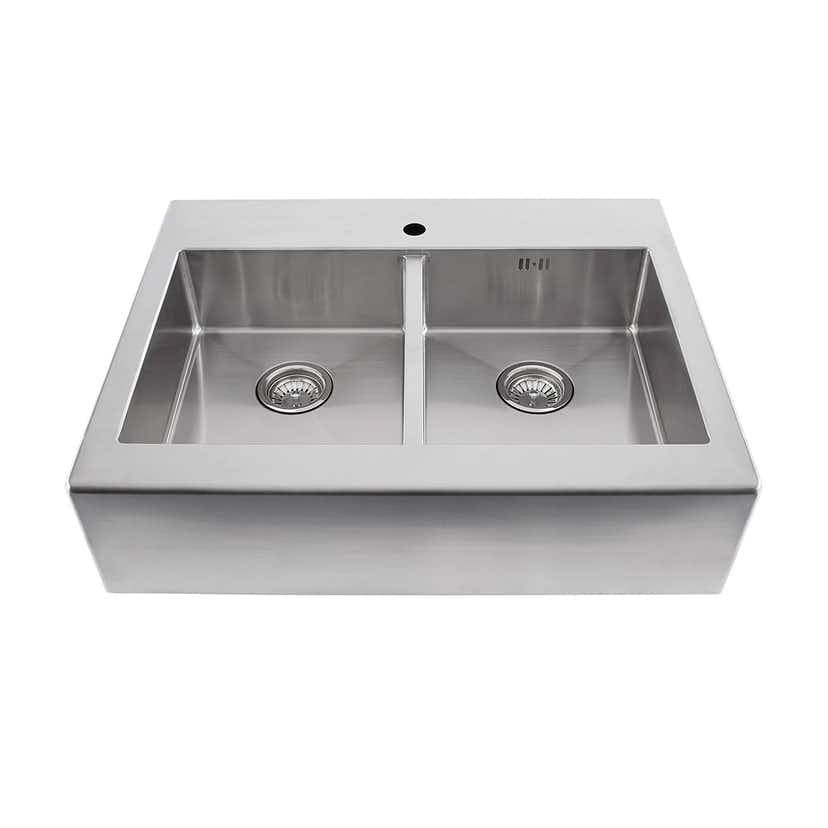 Diskho Nordic Tech Radius Solid 800 Rostfri Stål Diskho Kök 80cm