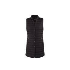 Moorer, Jakke, Dame, Sort, XS, Uld, Quiltet gåsedun lang vest