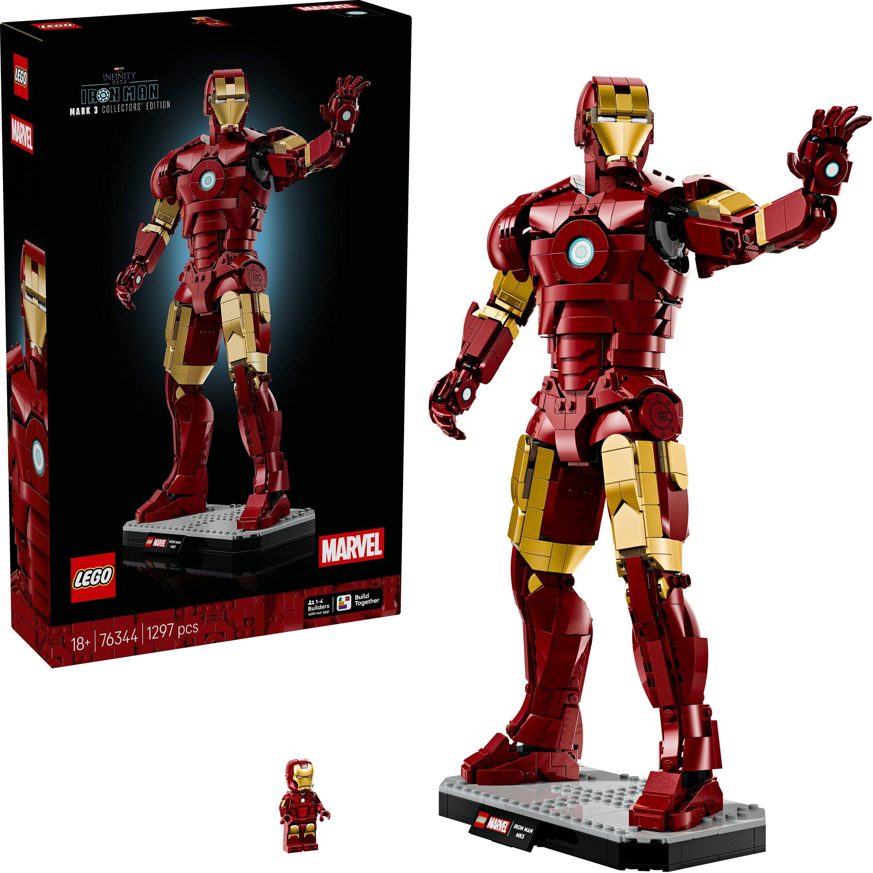 Lego Marvel Iron Man Mark 3 Collectors’ Edition Set 76344