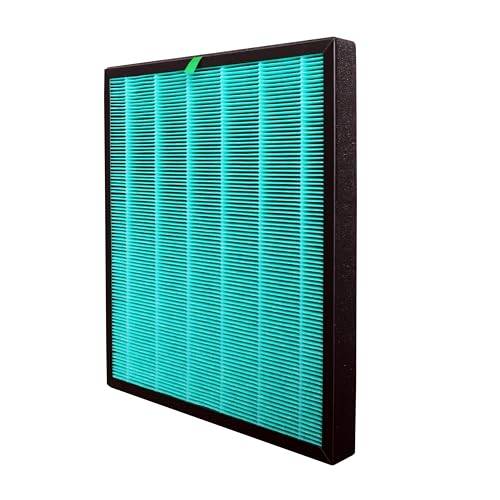 LRFDRESS 1-Pack AP-1009CH-Luftrenarfilter för Coway-Luftrenare, AP-1009CH, AP-1008DH, AP-1012GH, AP-4072DH, H13, Äkta HEPA-Filter och Förfilter, Tillbehör, Grön