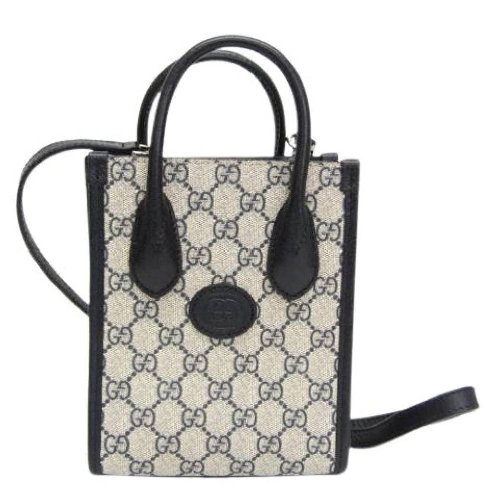 Gucci Vintage - Pre-owned Interlocking G Mini Bag Vintage - Dam - ONE Size - Läder