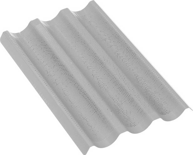 GastroNorm Bakplåt Baguette aluminium Non-stick