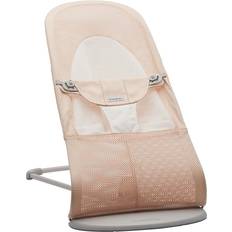 BabyBjörn Balance Soft Babysitter Mesh, Pärlemorrosa/Vit