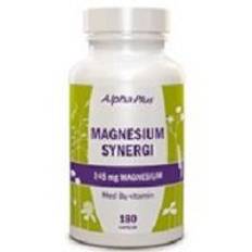 Alpha Plus Magnesium Synergi 180 kapslar ”Mängdrabatt”