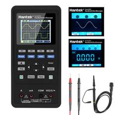 Hantek 3i1 Digitalt oscilloskop+Vågformsgenerator+Multimeter Bärbar USB 2 Kanaler 40mhz 70mhz LCD-skärmstestmätarverktyg