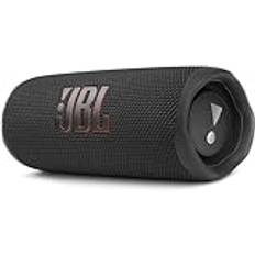 JBL Flip 6 Bluetooth Box in Schwarz – Wasserdichter, tragbarer Lautsprecher mit 2-Wege-Lautsprechersystem für kraftvollen Sound – Bis zu 12 Stunden kabellos Musik abspielen