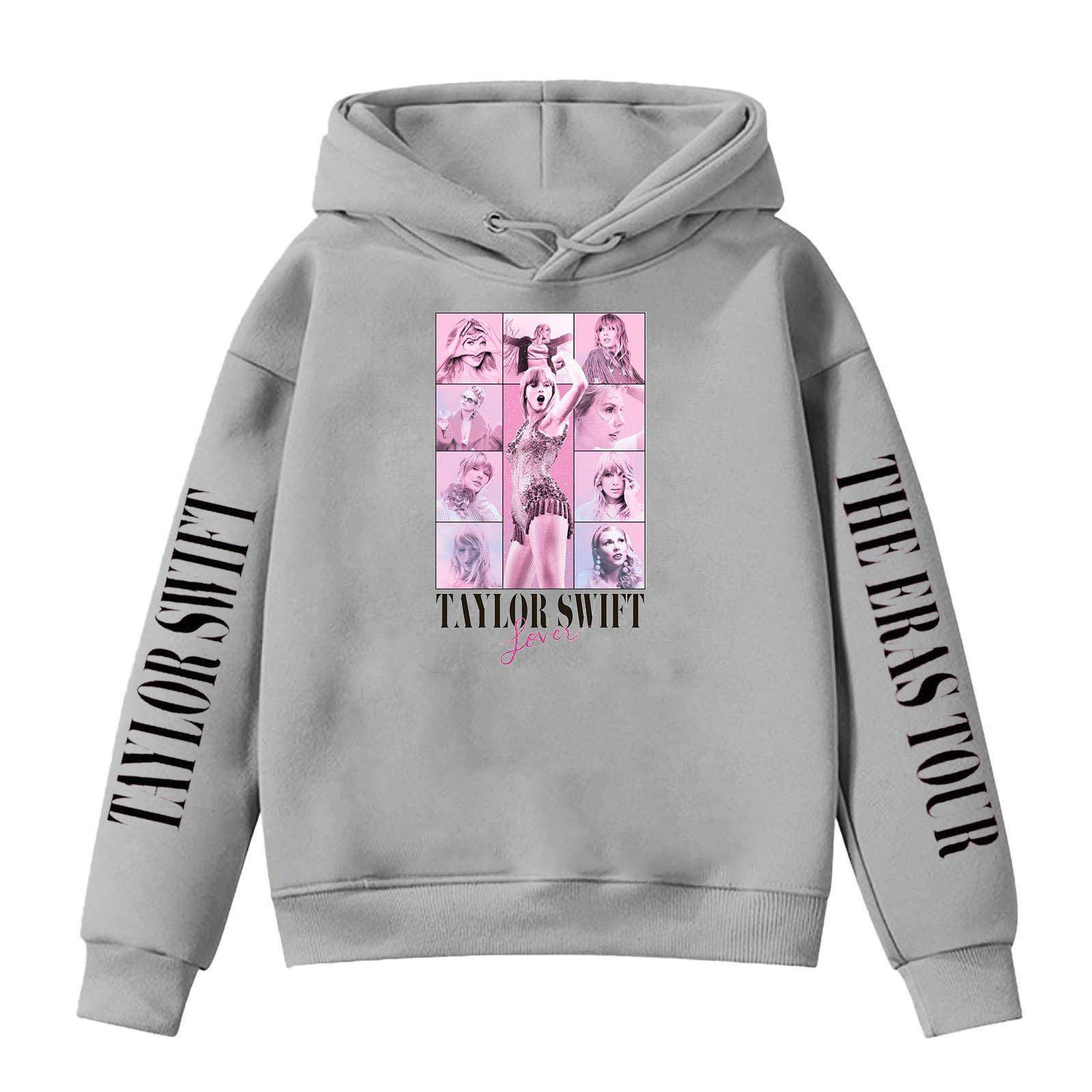 Taylor Swift Barns Vardagliga Huvtröja med Tryck 110cm pink