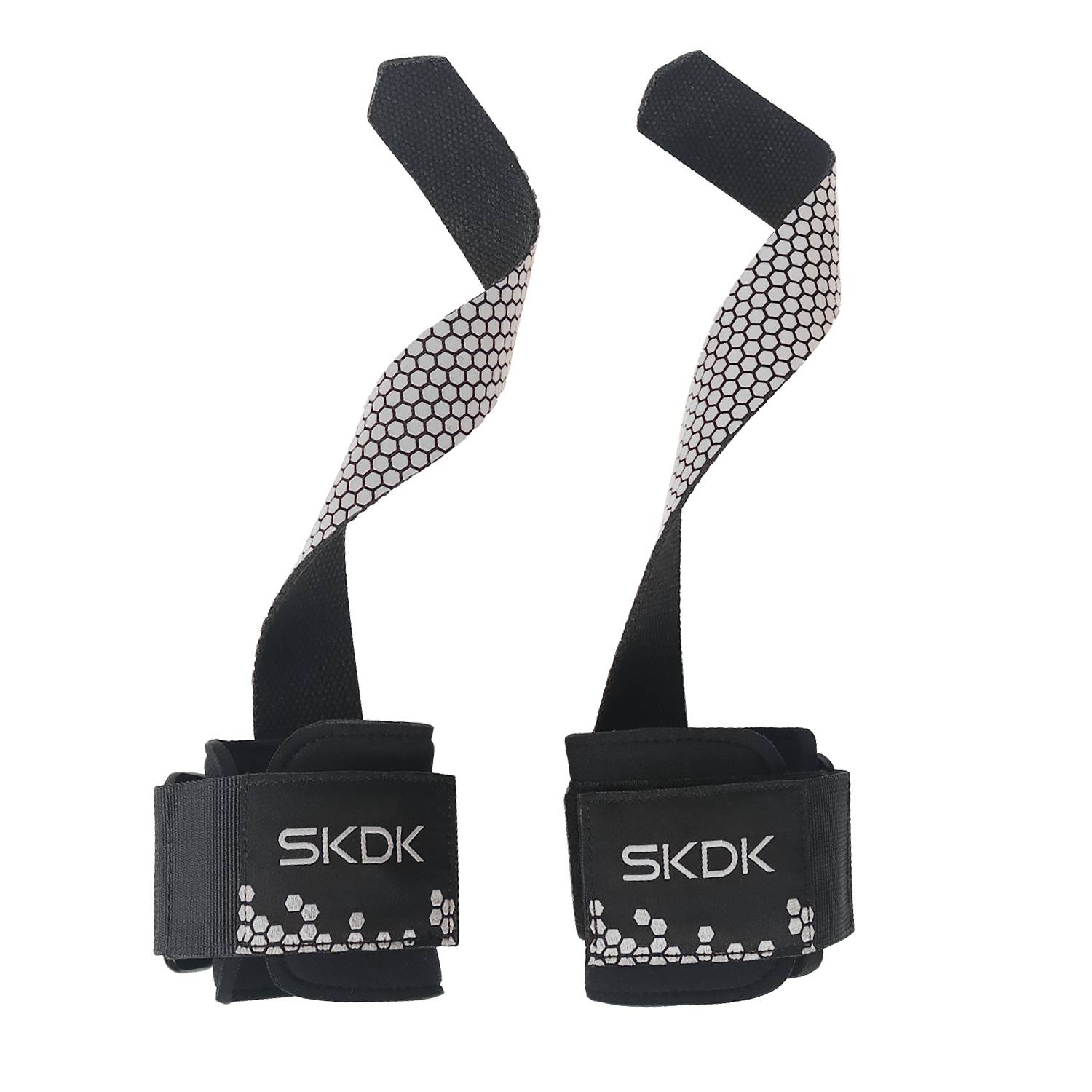 Customizable Wrist Lifting Straps Grips Band with Anti-Skid Silicone Strength Training Wrist Weight Lifting Strap
