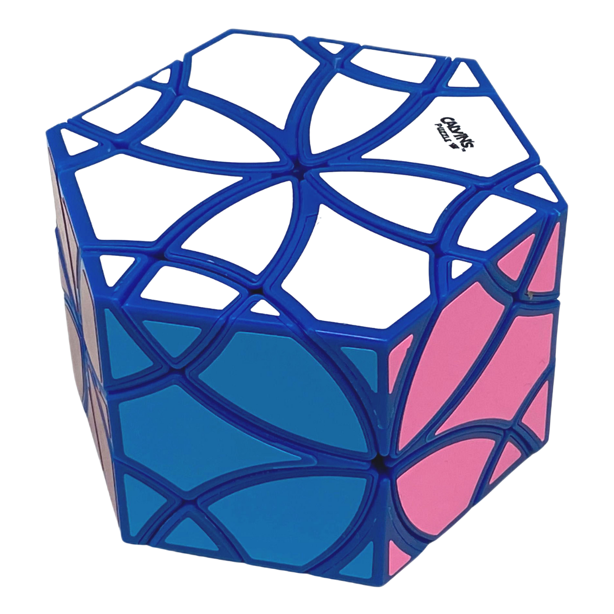 Calvin's Puzzle Manish Hexacopter Cube Blue.