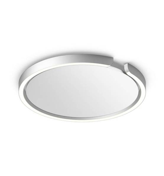 Occhio Mito soffitto 40 smal væg- og loftlampe m/air, mat sølv