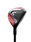 MacGregor V-Max hastighet lätt hybrid normal flex golfklubb, 18, 21 och 24 grader, herr högerhand, röd