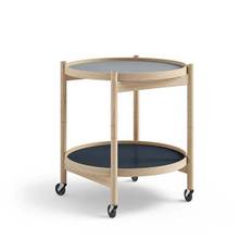 Brdr. Krüger Bølling bakkebord 50 cm. - eg ubehandlet - Bakke 1: Water / Bakke 2: Ubehandlet eg