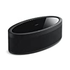 Yamaha MusicCast 50 Musikbox (Multiroom Stereo-Lautsprecher kompatibel mit Alexa Sprachsteuerung - bequem Musik streamen – Wireless Speaker mit raumfüllendem Klang) schwarz