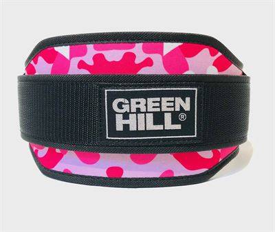 Basic Gym Belt - Pink Camo - L
