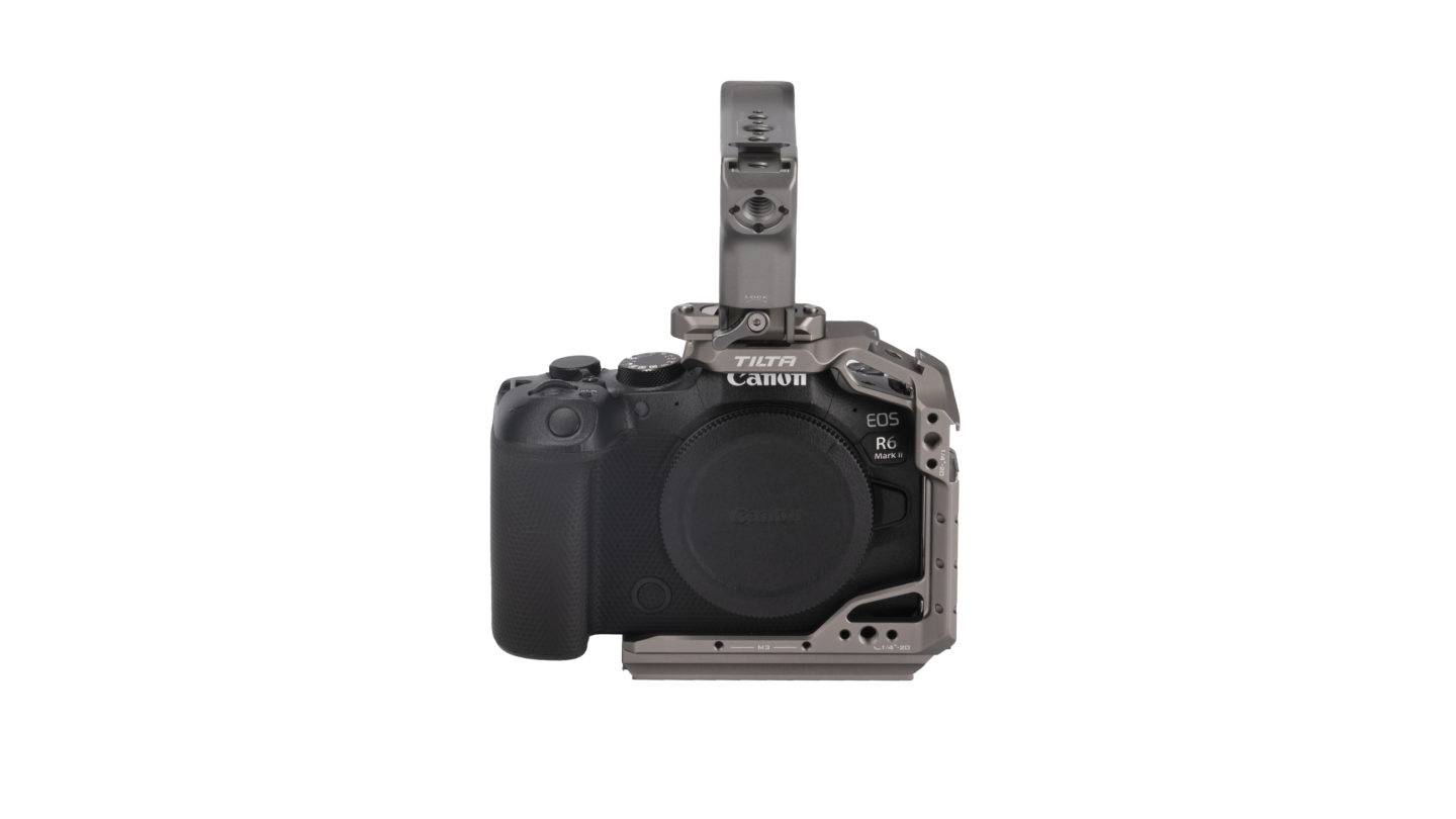 Tilta Camera Cage for Canon R6 Mark II Lightweight Kit - Titanium Gray