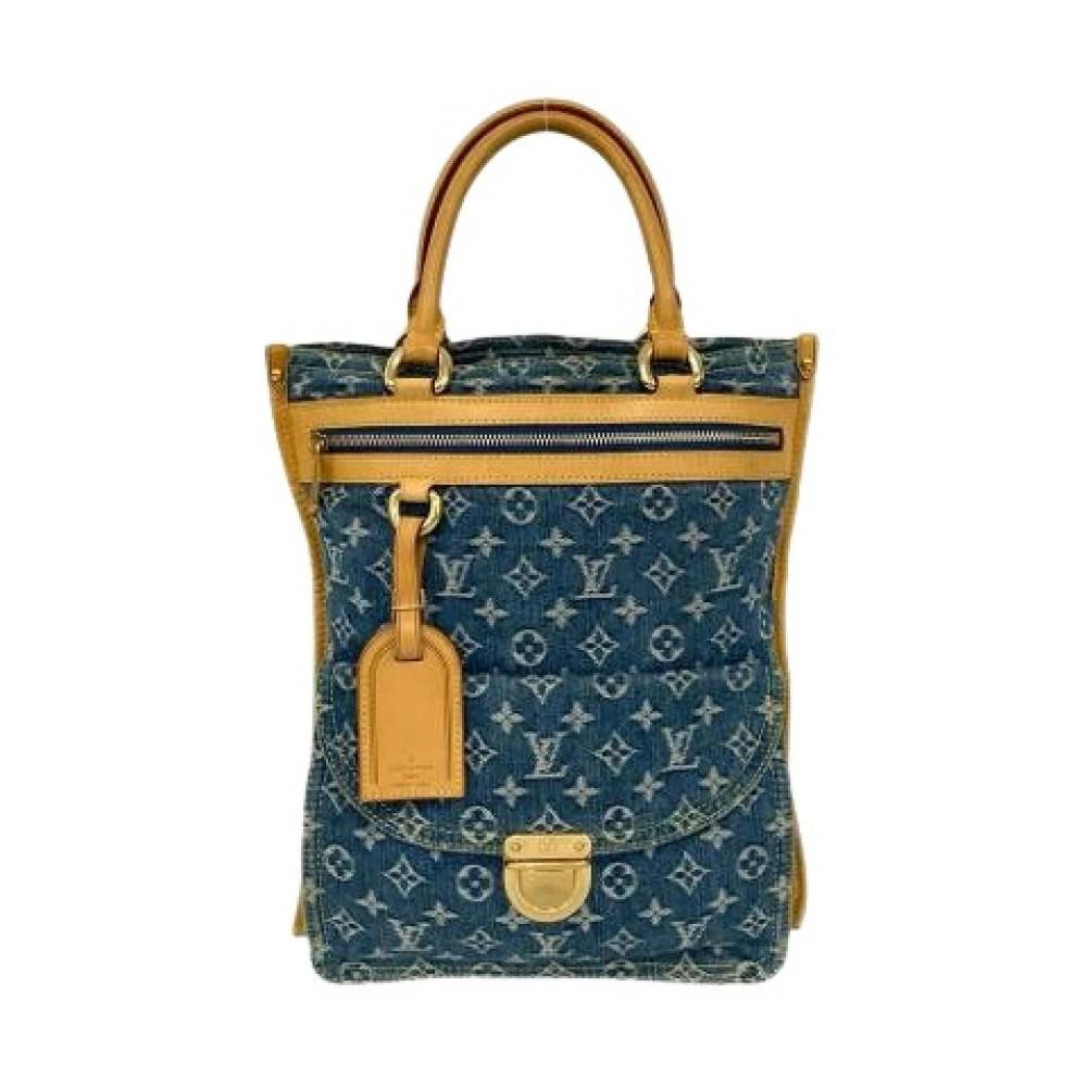 Louis Vuitton Vintage - Pre-owned Denim Handbag Vintage - Dam - ONE Size - Denim