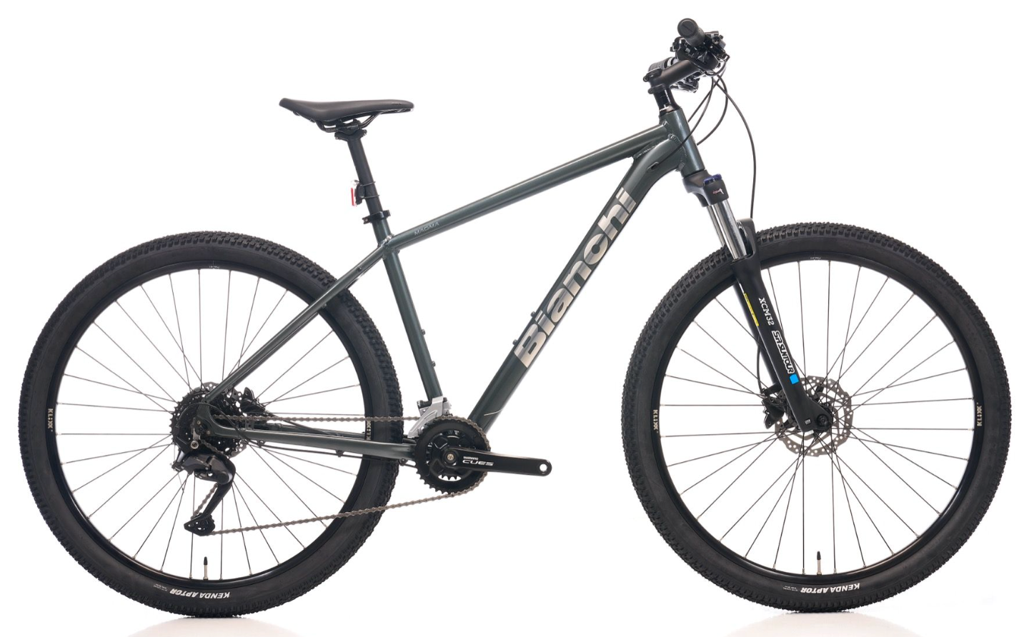 Bianchi Magma 29S 2025 - Shimano CUES 2x9sp - Mach1 Klixx 29" - 008 / 43 / grigio (43)