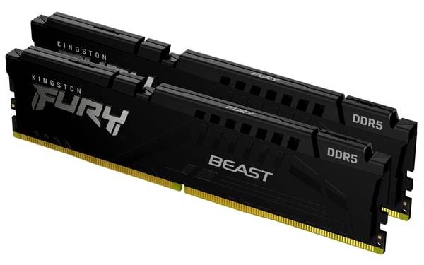 Kingston Technology FURY Beast RAM-minnen 128 GB 2 x 64 GB DDR5 5600 MT/s 288-pin DIMM