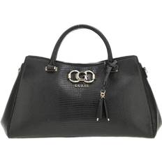 GUESS Salinge Luxury Satchel Dam Stl. - Axelremsväskor Från Magasin - Black (One size)