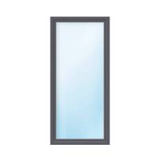 Öppningsbar altandörr ARON BASIC+ PVC 95x200cm vit/titan dreh-kipp vänster isolerglas