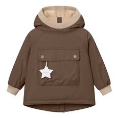 Mini A Ture Vinterjakke - MatBaby Wen Fleece Anorak - Chestnut B - Mini A Ture - 2 år (92) - Vinterjakke