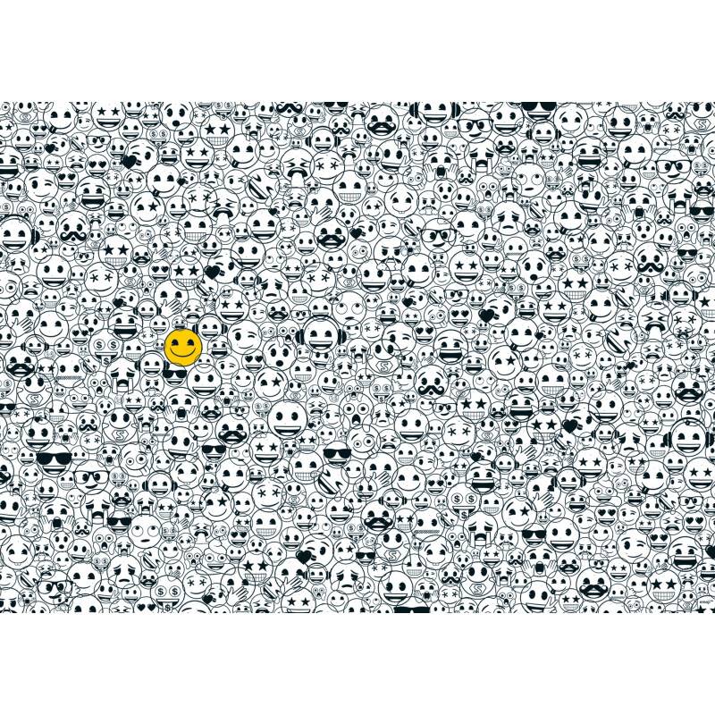 Ravensburger Puzzle 17292 - Emoji Challenge - 1000 Teile Emoji...