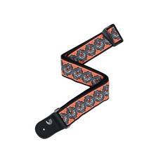 D'Addario 50RW06 Axelband Eco-Comfort Woven 50mm - Orange