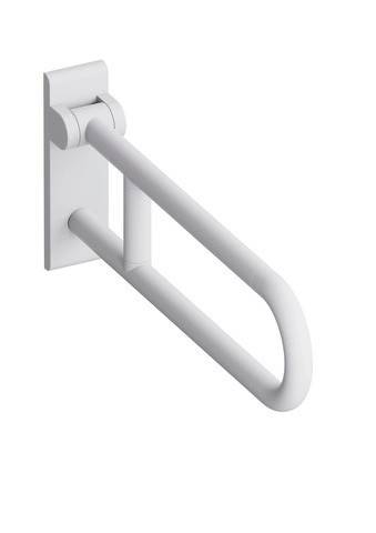 Hewi Serie 801 armstöd, 70 cm, matt vit