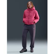 Nike Nike Red Loose Sportswear Classic Puffer Therma FIT Hooded Jacket