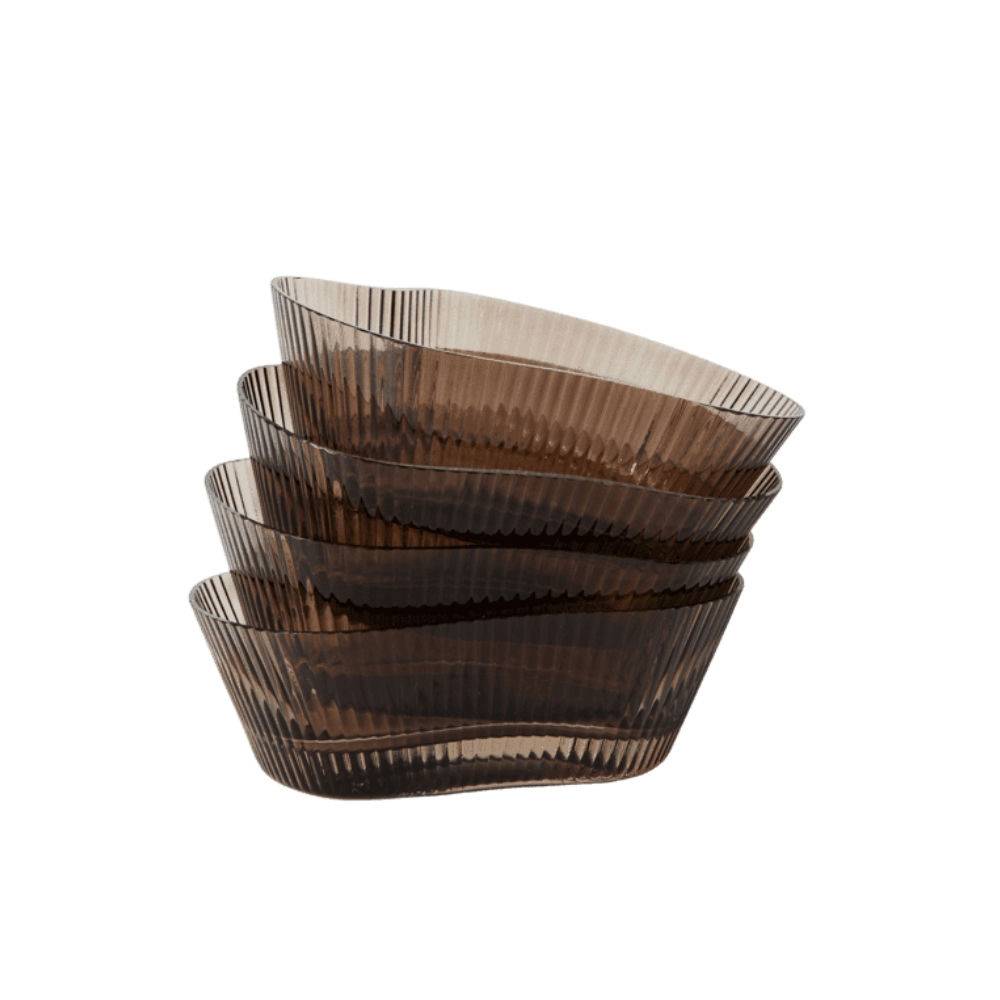 Muubs Ripe Snack Bowl (4 st.) Skålar  Smoked