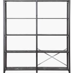 ABC Glæde Large Reol HxBxD: 179x163x30 cm, sort