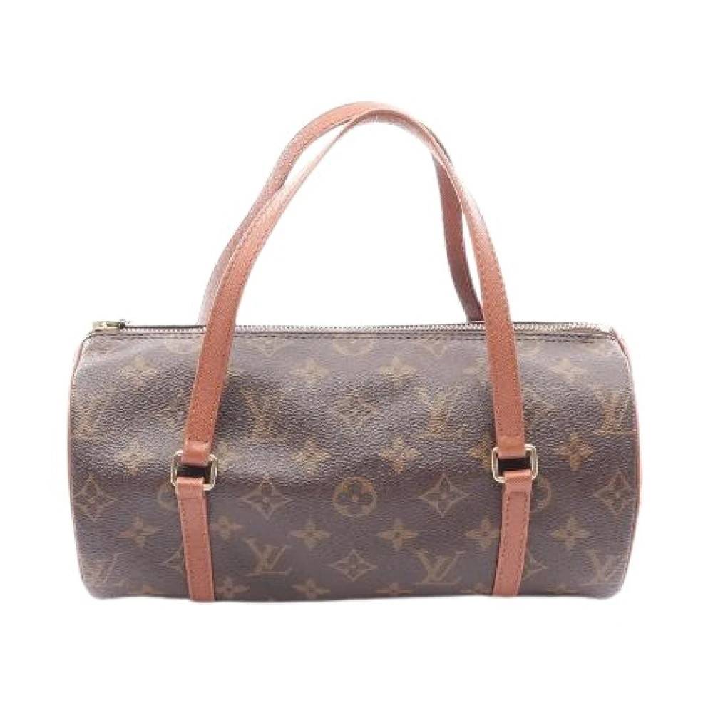 Louis Vuitton Vintage Pre-owned Papillon 26 Monogram Håndtaske - Vintage - Dame - Brun - ONE SIZE - Læder
