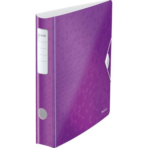 Leitz Active WOW Brevordner | 60 mm | Lilla