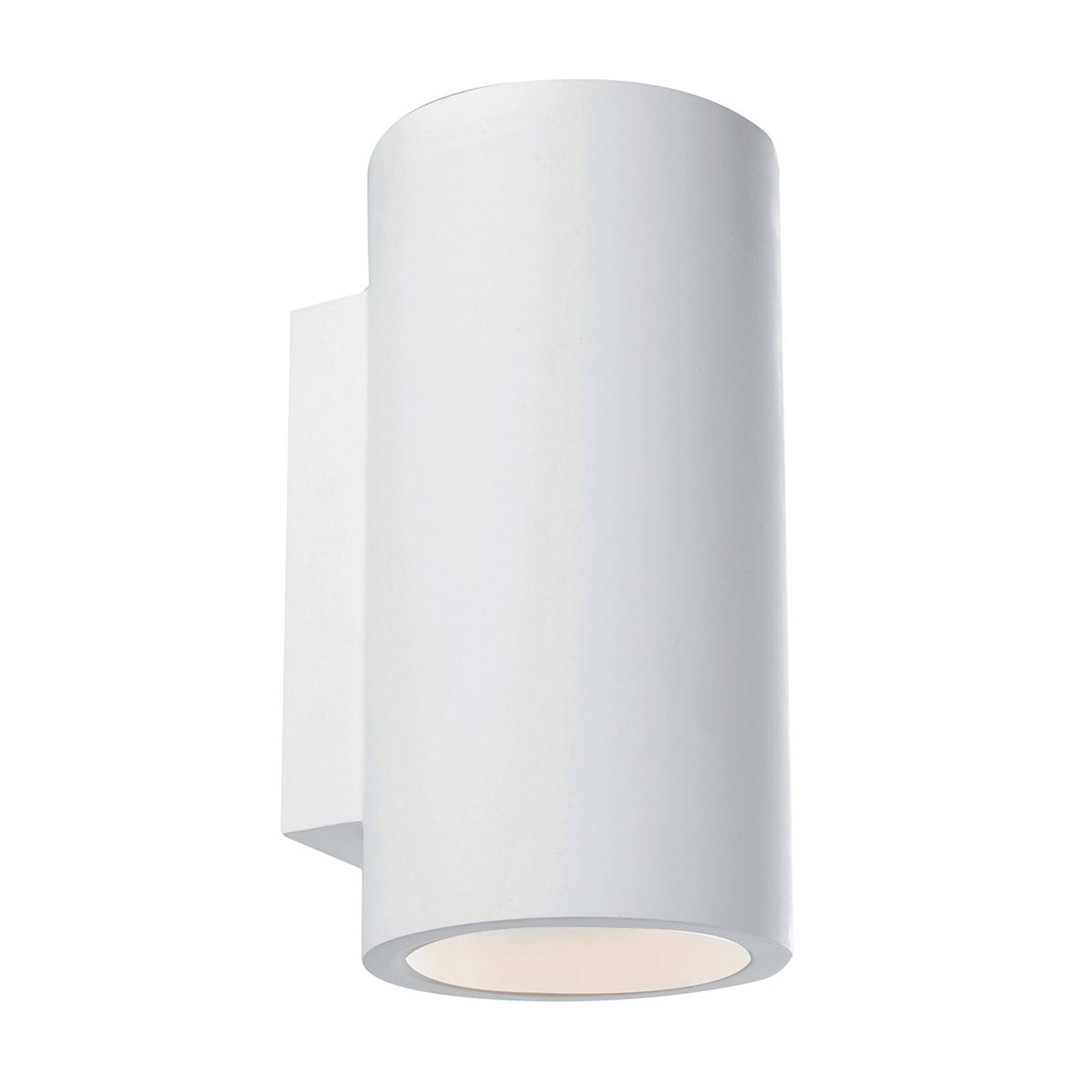 Eco-Light Vägglampa Banjie, dimbar, Vitt / opal, Vardagsrum / matsal, Gips / lera, Modern, Vägglampa, vägglampa inomhus