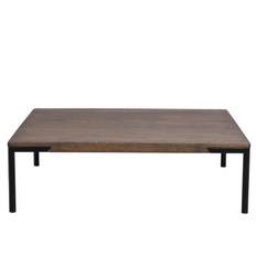 Rowico Home - Farrell Soffbord Brun Ek/Svart 90x90x27 från Sleepo (90x90x27)
