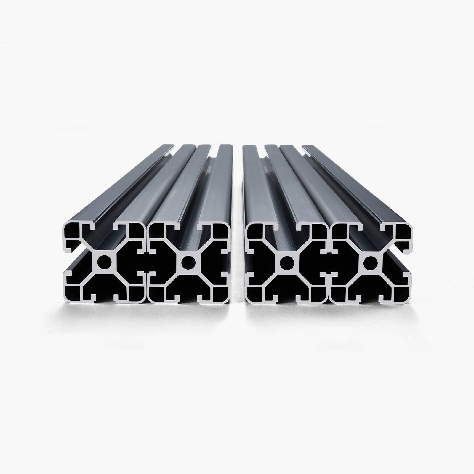 SucceBuy 4PCS 600mm/1000mm T Slot 4040 Aluminum Extrusion Profile Linear Rail for 3D Printer, CNC Machine DIY, Laser Engraving