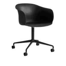 &Tradition - Elefy JH36 - Black - Black Legs - Skrivbordsstolar - Jaime Hayón - Svart