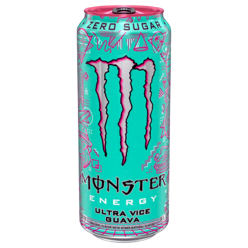 Monster Energy Ultra Vice Guava 473ml (Sockerfri) - 1-pack