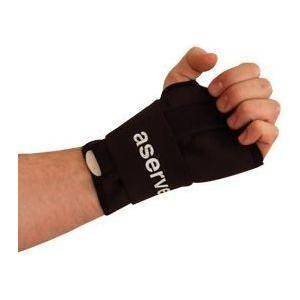 Aserve håndledsbandage med skinne til venstre hånd - Sort / S/M | Førstehjælp | Håndleds støttebind |