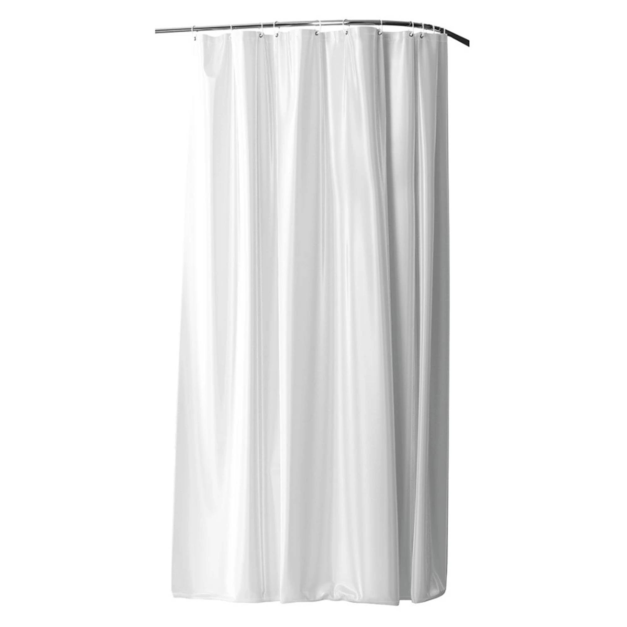 Duschdraperi Steda 360 cm Vit